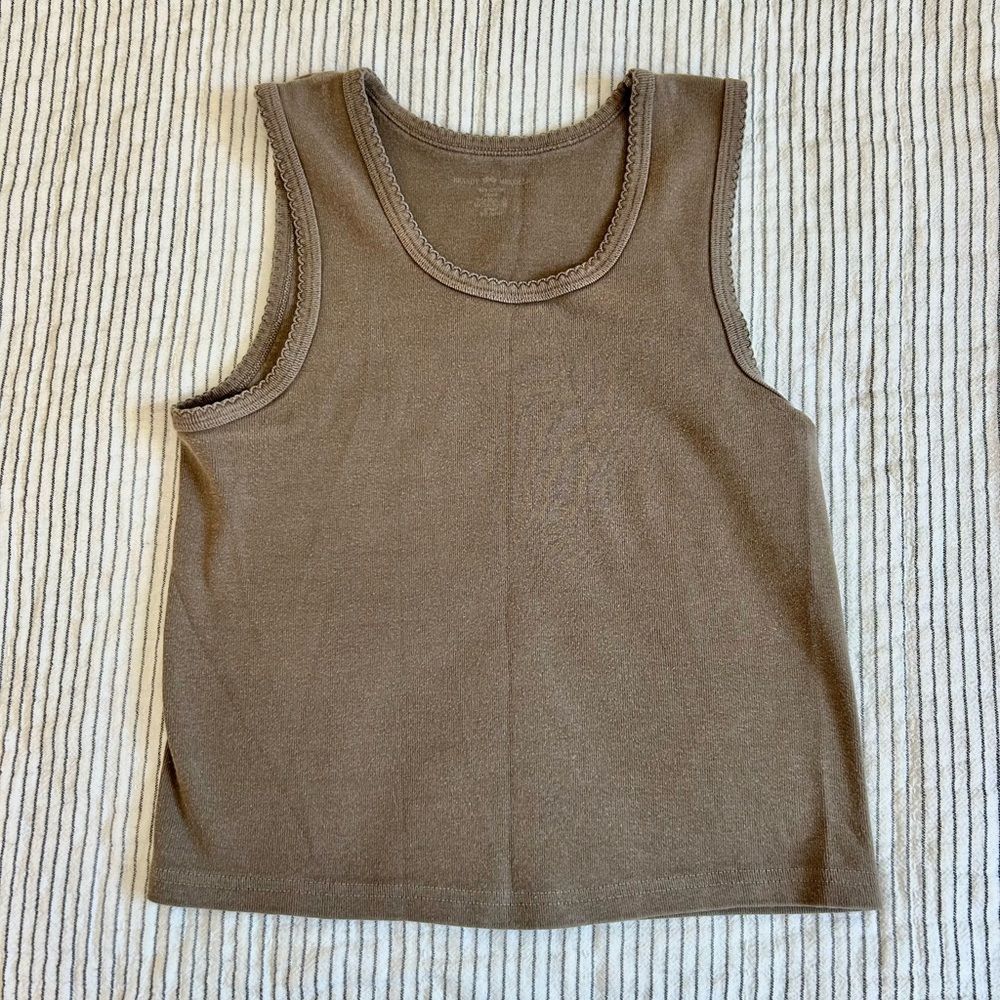 Brandy Melville Brown Tank Top